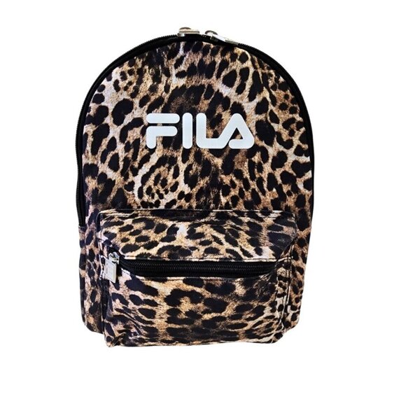 FILA Hailee Backpack  Leopard Print Cheetah - Picture 12 of 12